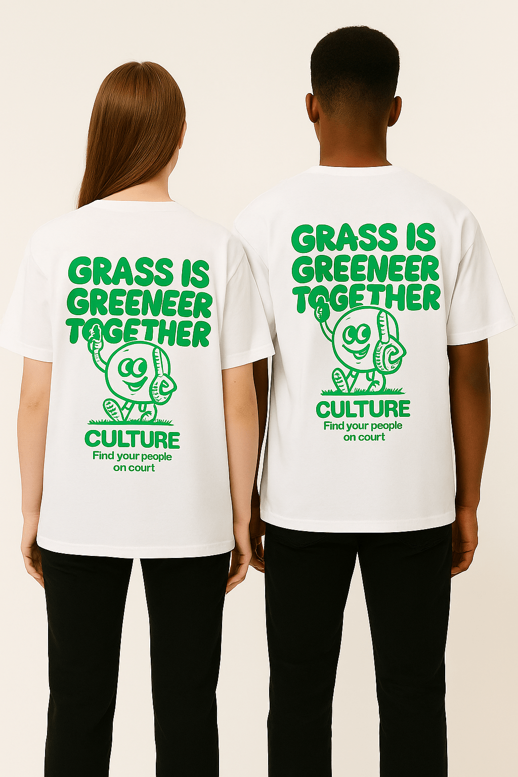 Grass Is Greener Together - Culture Oversized Tee - CULTURE