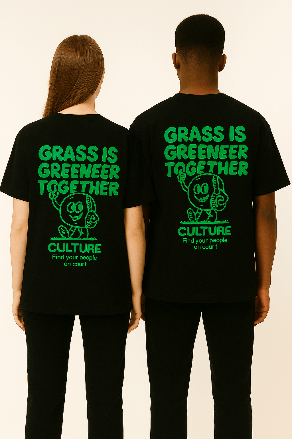 Grass Is Greener Together - Culture Oversized Tee - CULTURE